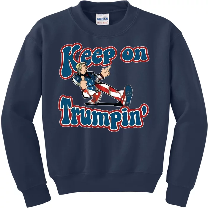 Keep On Trumpin' Pro Trump Kids Sweatshirt