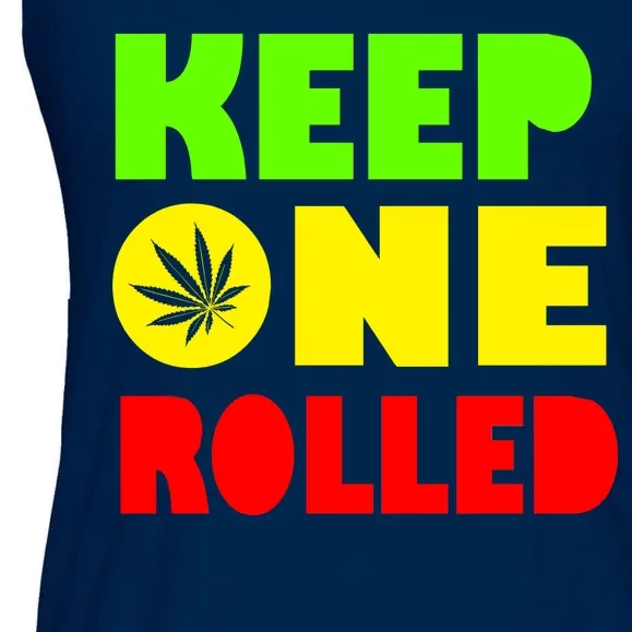 Keep One Rolled Ladies Essential Flowy Tank