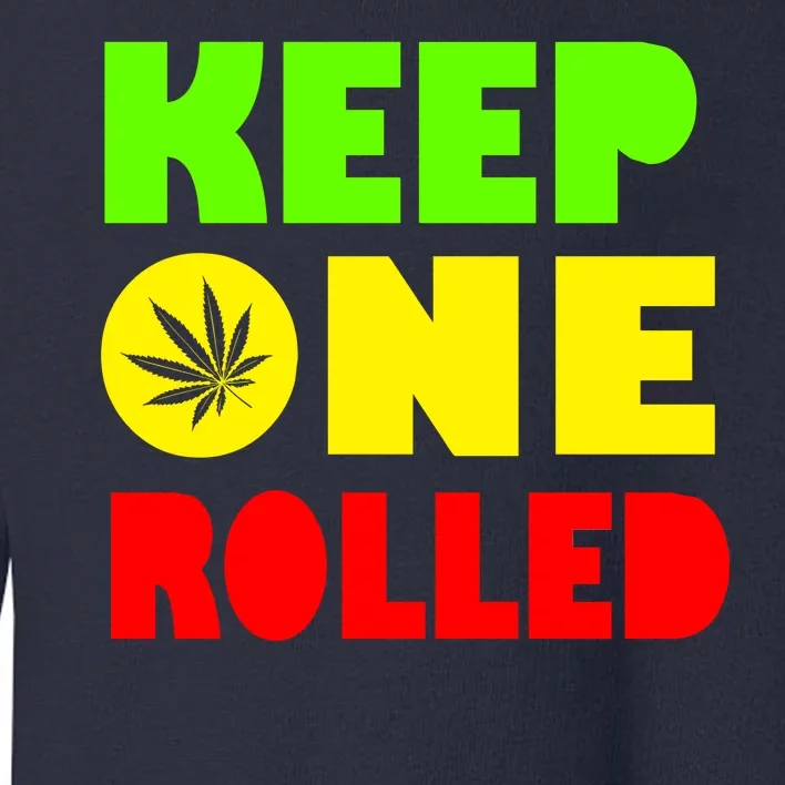 Keep One Rolled Toddler Sweatshirt