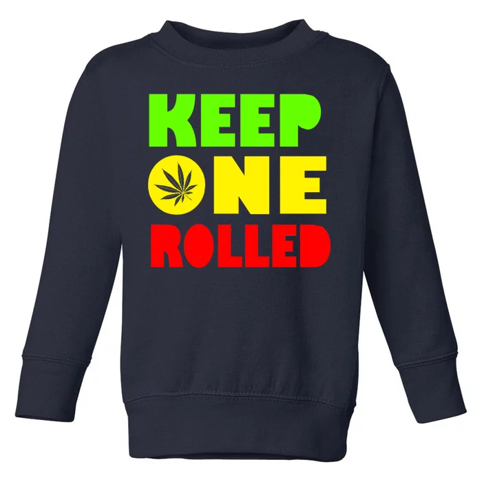 Keep One Rolled Toddler Sweatshirt