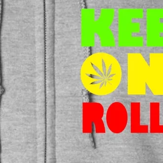 Keep One Rolled Full Zip Hoodie