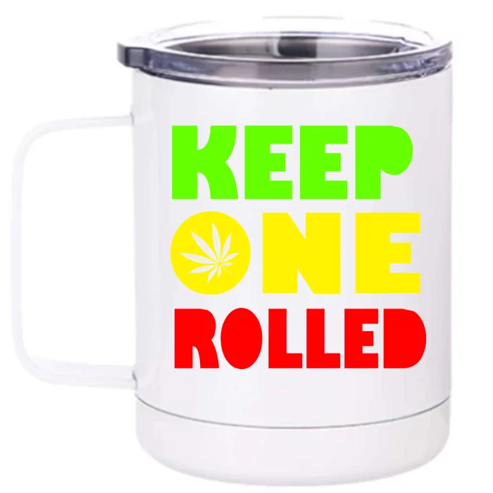 Keep One Rolled Front & Back 12oz Stainless Steel Tumbler Cup