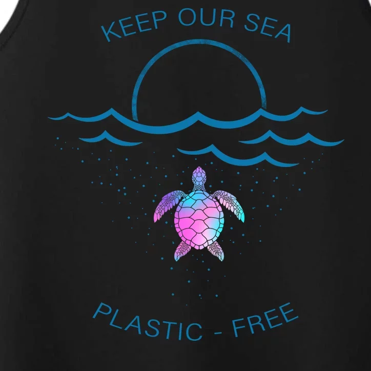 Keep Our Sea Plastic Free Performance Tank