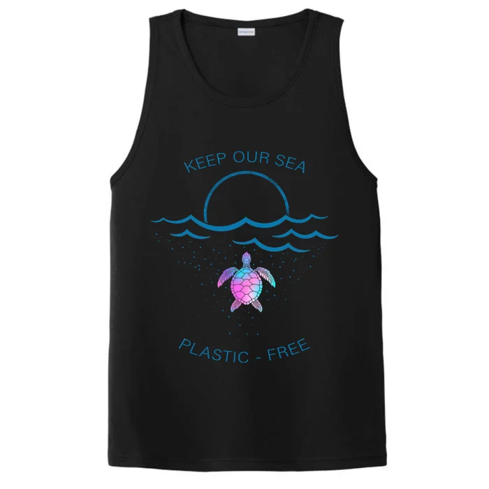 Keep Our Sea Plastic Free Performance Tank