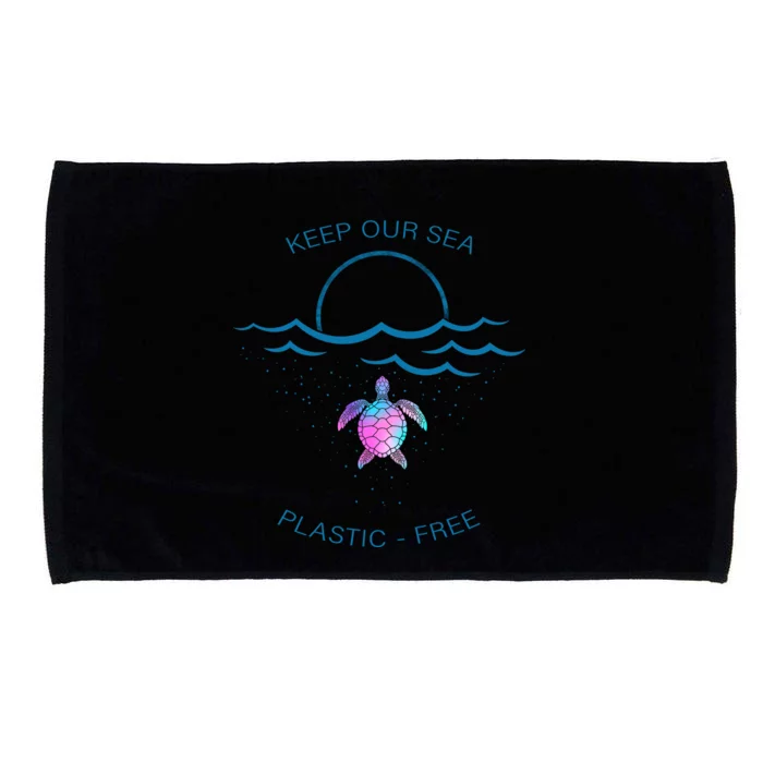 Keep Our Sea Plastic Free Microfiber Hand Towel