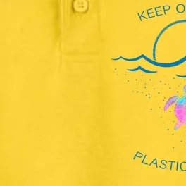 Keep Our Sea Plastic Free Dry Zone Grid Performance Polo