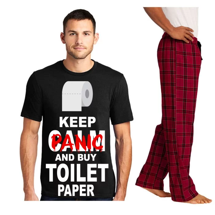 Keep Panic And Buy Toilet Paper Pajama Set