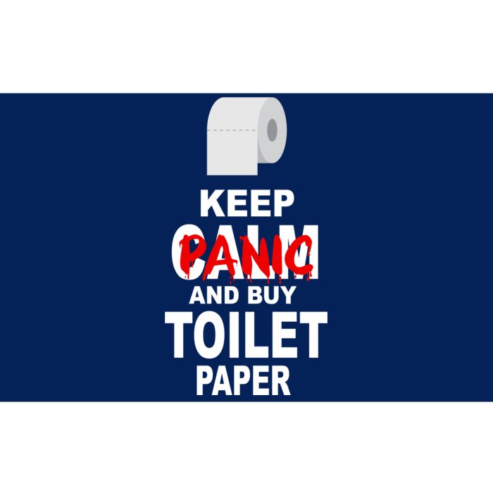 Keep Panic And Buy Toilet Paper Bumper Sticker