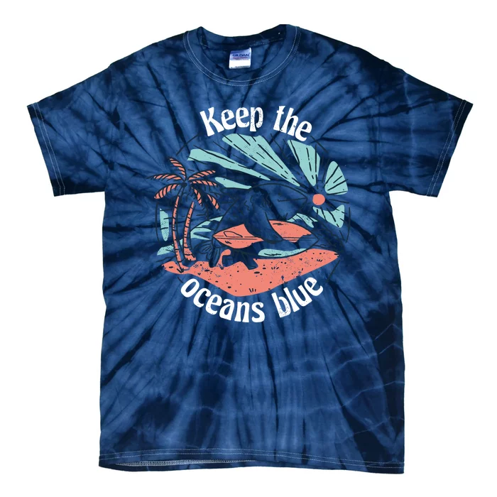 Keep The Ocean Blue Tie-Dye T-Shirt