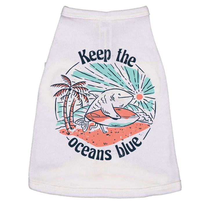 Keep The Ocean Blue Doggie Tank