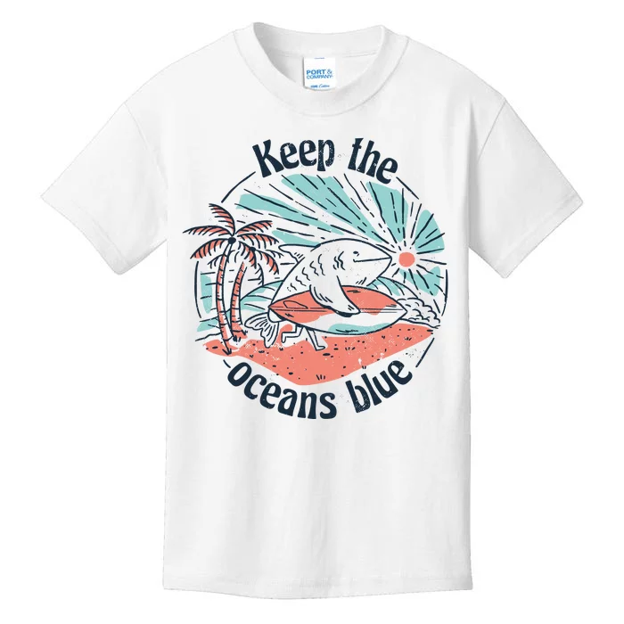 Keep The Ocean Blue Kids T-Shirt