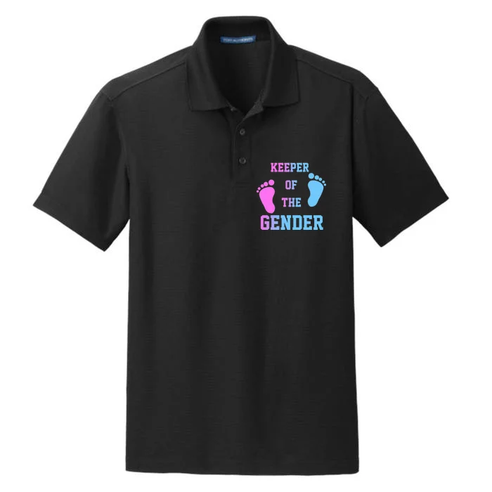 Keeper Of The Gender Dry Zone Grid Performance Polo