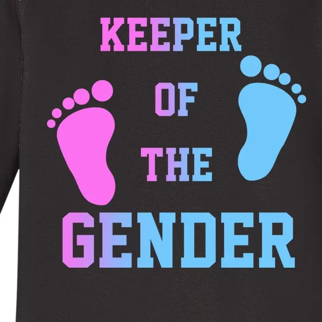 Keeper Of The Gender Baby Long Sleeve Bodysuit