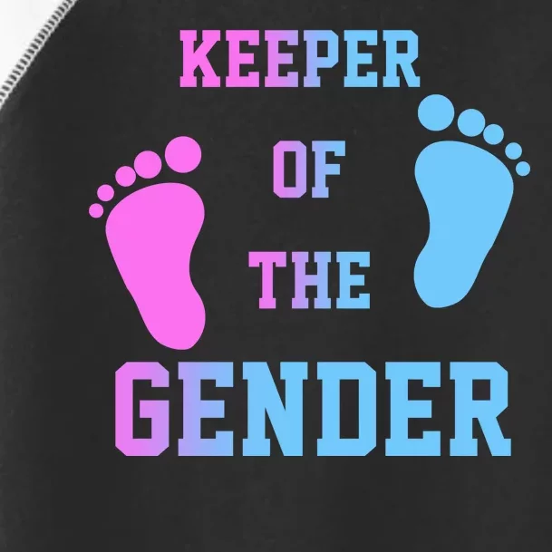 Keeper Of The Gender Toddler Fine Jersey T-Shirt