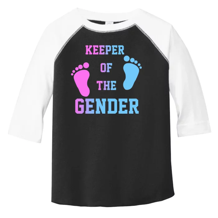 Keeper Of The Gender Toddler Fine Jersey T-Shirt