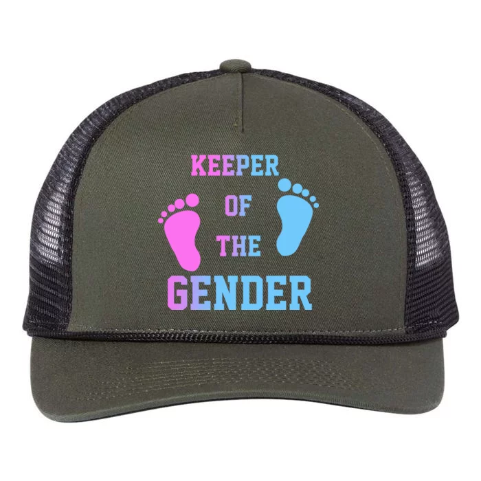 Keeper Of The Gender Retro Rope Trucker Hat Cap