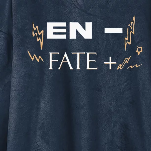 Kpop Enhypen Fate Plus Hooded Wearable Blanket