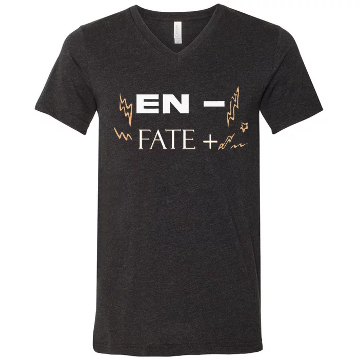 Kpop Enhypen Fate Plus V-Neck T-Shirt