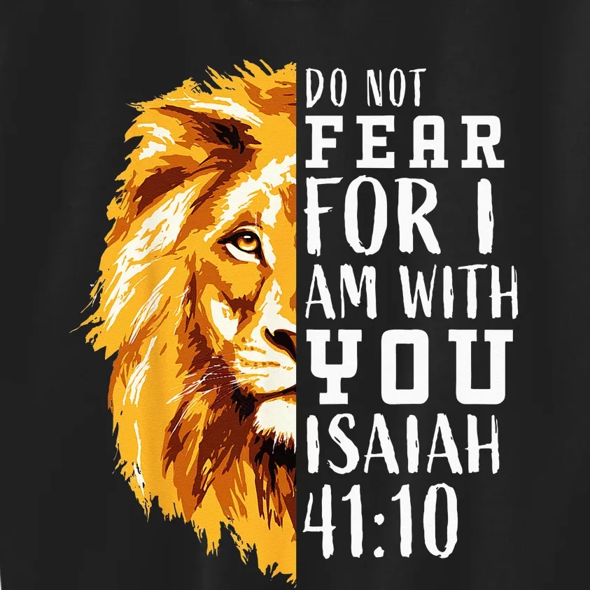 Kids Easter Gifts Christian Bible Verse Lion Of Judah Kids Sweatshirt