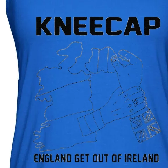 Kneecap England Get Out Of Ireland Ladies Essential Flowy Tank