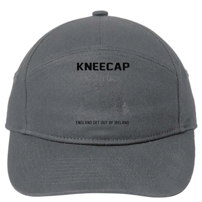 Kneecap England Get Out Of Ireland 7-Panel Snapback Hat