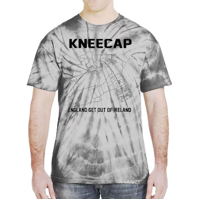 Kneecap England Get Out Of Ireland Tie-Dye T-Shirt