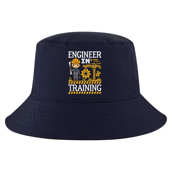 Kids Engineer In Training Future Engineer Boy Cool Comfort Performance Bucket Hat