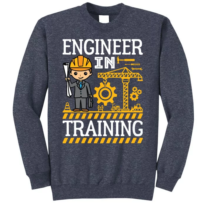 Kids Engineer In Training Future Engineer Boy Sweatshirt