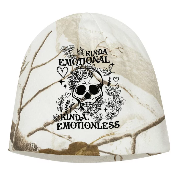 Kinda Emotional Kinda Emotionless Kati - Camo Knit Beanie