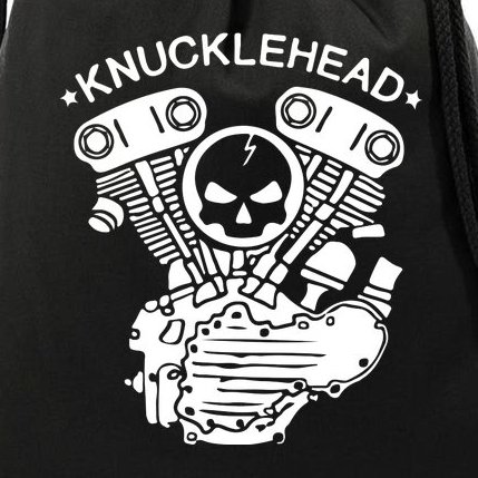 Knucklehead Engine Drawstring Bag