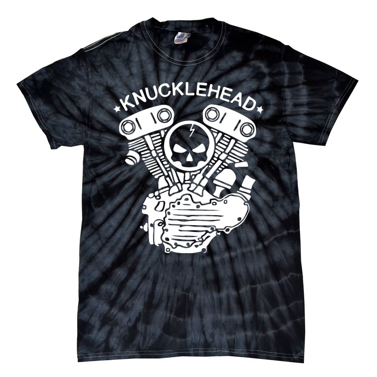 Knucklehead Engine Tie-Dye T-Shirt