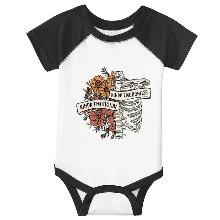 Kinda Emotional Kinda Emotionless Infant Baby Jersey Bodysuit