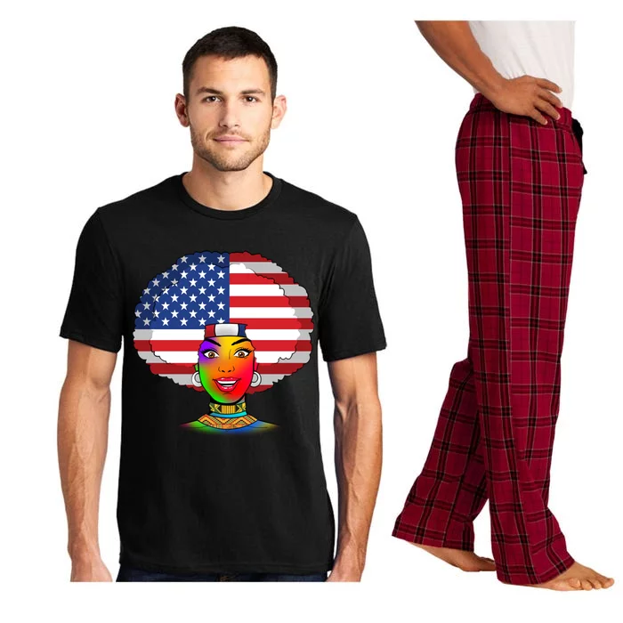 Kente African American Woman Pajama Set