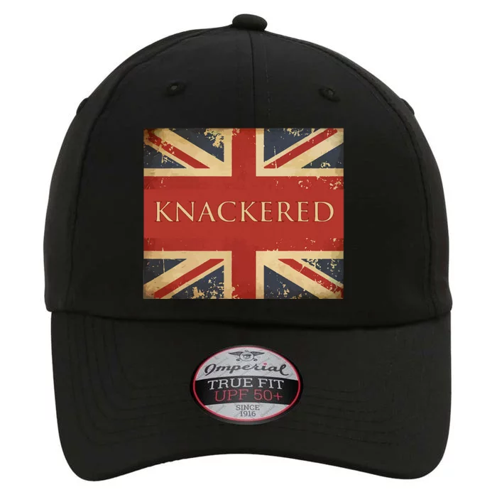 Knackered England Union Jack Flag Uk British Slang The Original Performance Cap