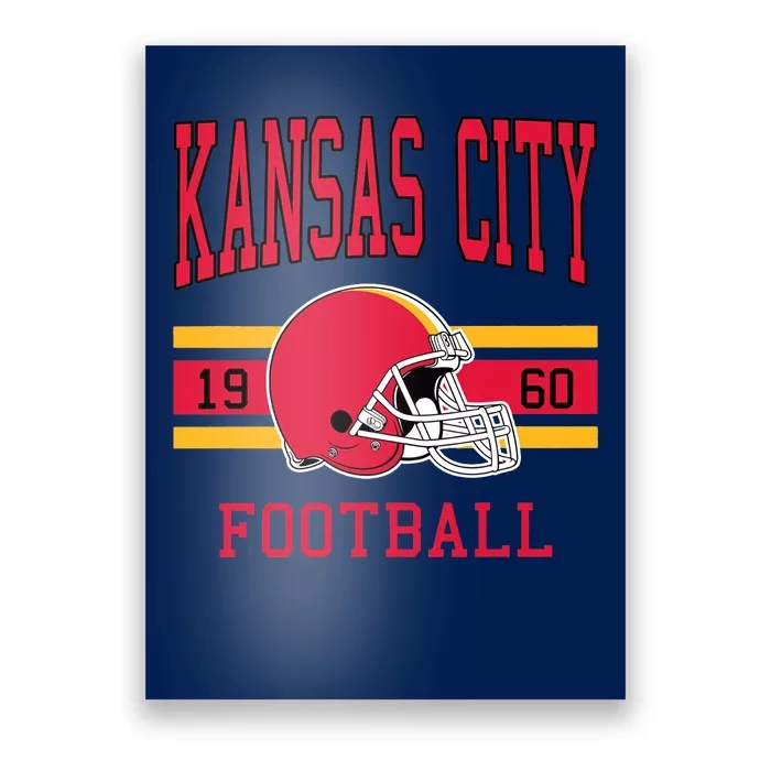 Kansas Football 1960 Poster