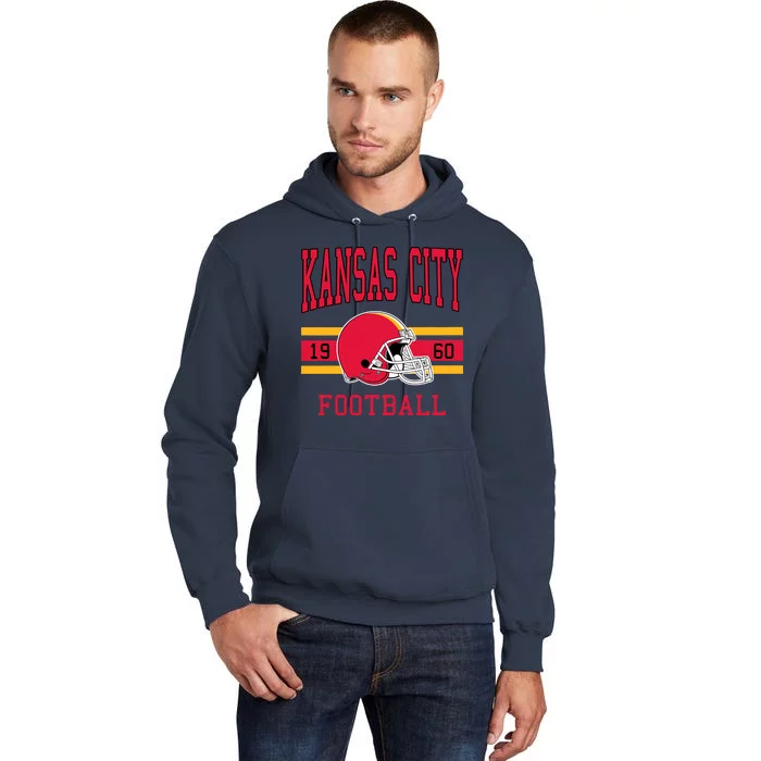 Kansas Football 1960 Tall Hoodie