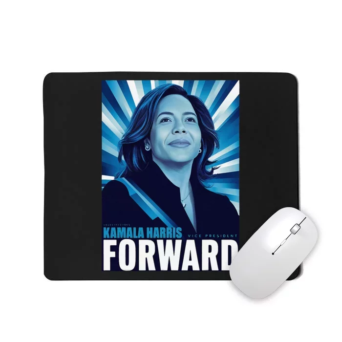 Kamala Forward 2024 Presidential Election President Harris Mousepad