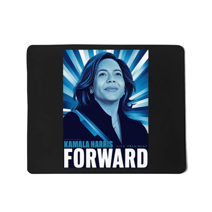 Kamala Forward 2024 Presidential Election President Harris Mousepad