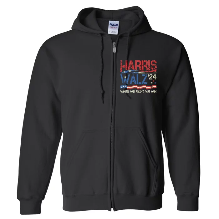 Kamalaharris Forward 2024 Kamalaharris Forward Full Zip Hoodie