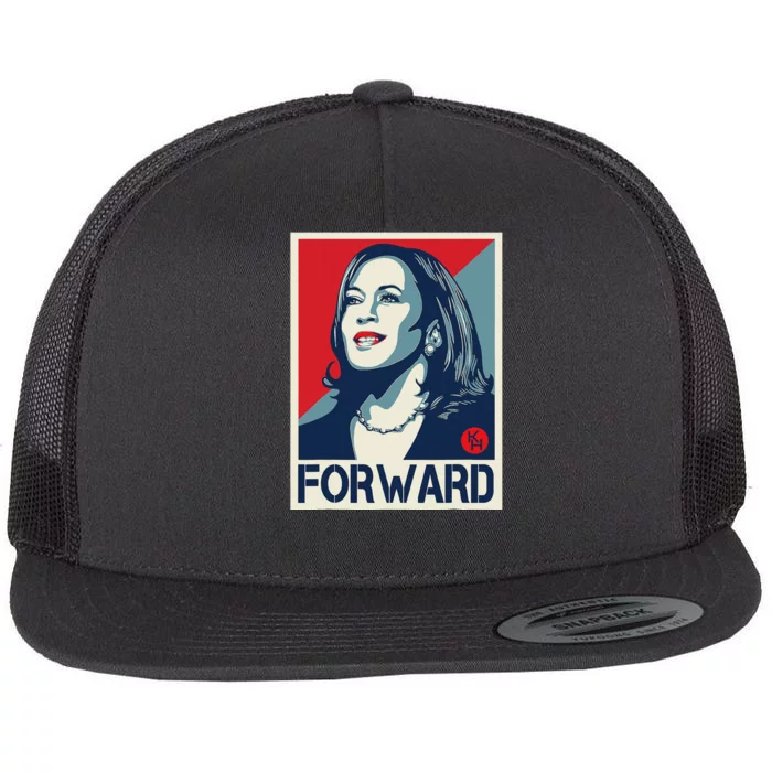 Kamalaharris Forward 2024 Kamalaharris Forward Flat Bill Trucker Hat