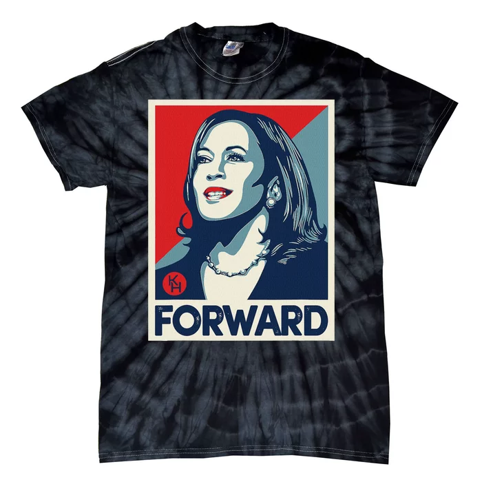 Kamalaharris Forward 2024 Kamalaharris Forward Tie-Dye T-Shirt