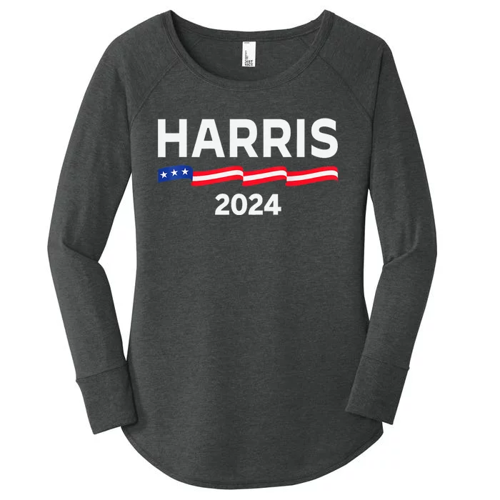 Kamalaharris Forward 2024 Kamalaharris Forward Kmala Harris Waltz 2024 Women's Perfect Tri Tunic Long Sleeve Shirt