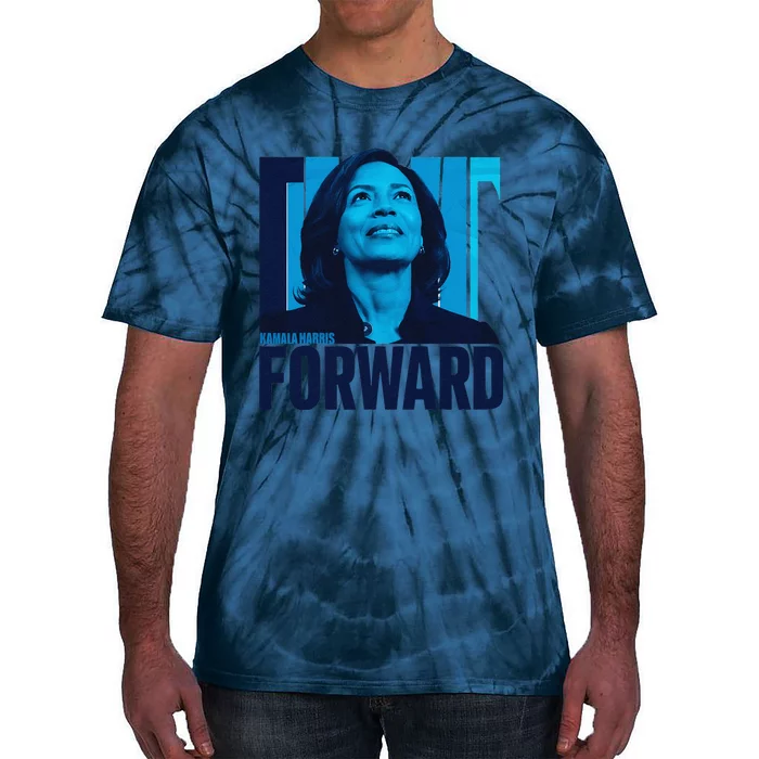 Kamala Forward 2024 Presidential Election President Harris Tie-Dye T-Shirt