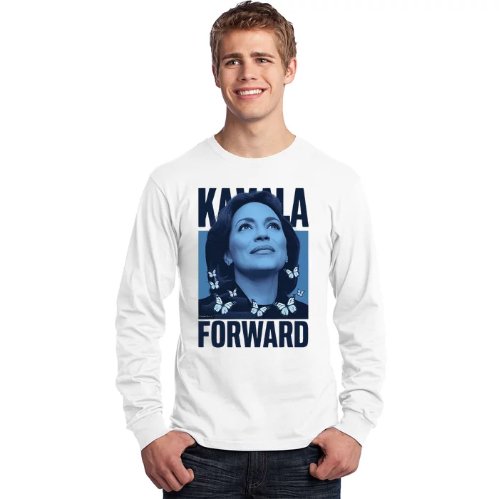 Kamala Forward 2024 Presidential Election President Harris Long Sleeve Shirt