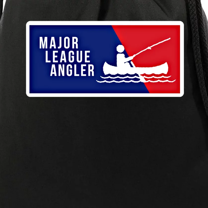 Kayak Fishing Angler Love To Fish Major League Gift For Dad Gift Drawstring Bag