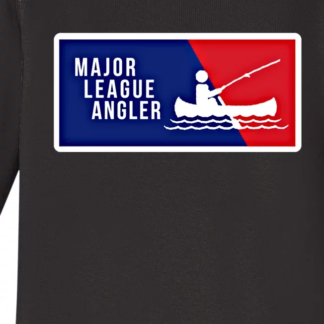 Kayak Fishing Angler Love To Fish Major League Gift For Dad Gift Baby Long Sleeve Bodysuit