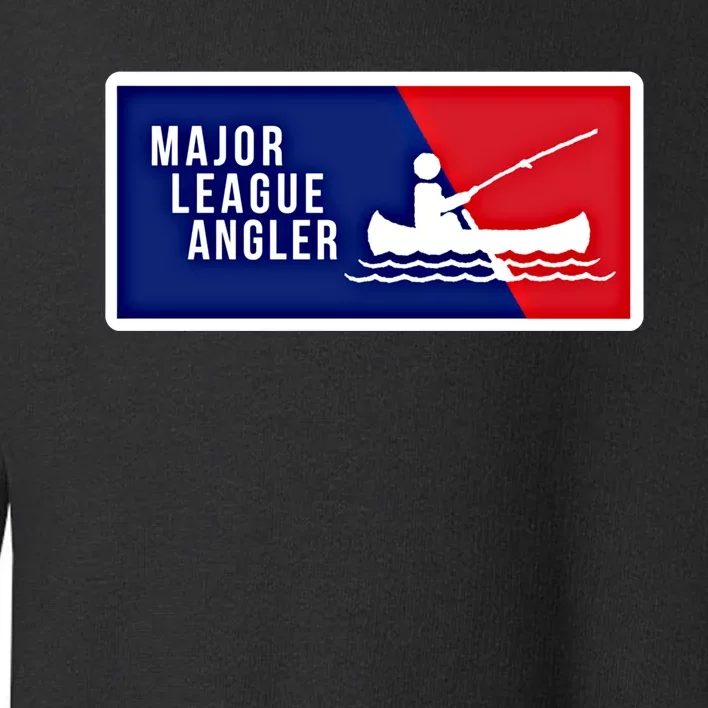 Kayak Fishing Angler Love To Fish Major League Gift For Dad Gift Toddler Sweatshirt