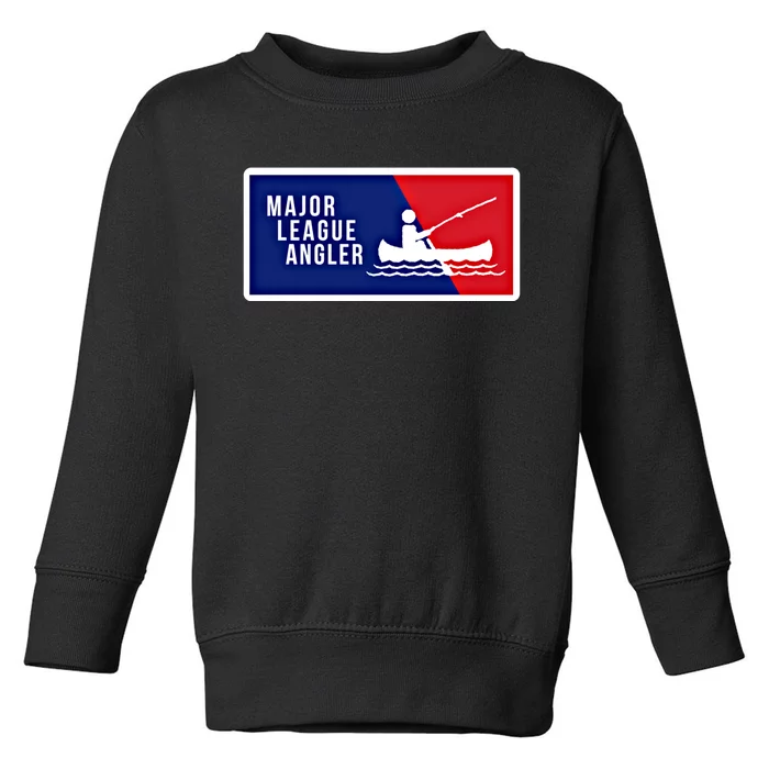 Kayak Fishing Angler Love To Fish Major League Gift For Dad Gift Toddler Sweatshirt