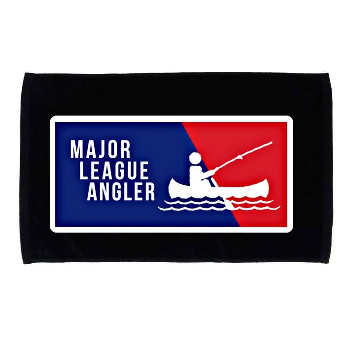 Kayak Fishing Angler Love To Fish Major League Gift For Dad Gift Microfiber Hand Towel