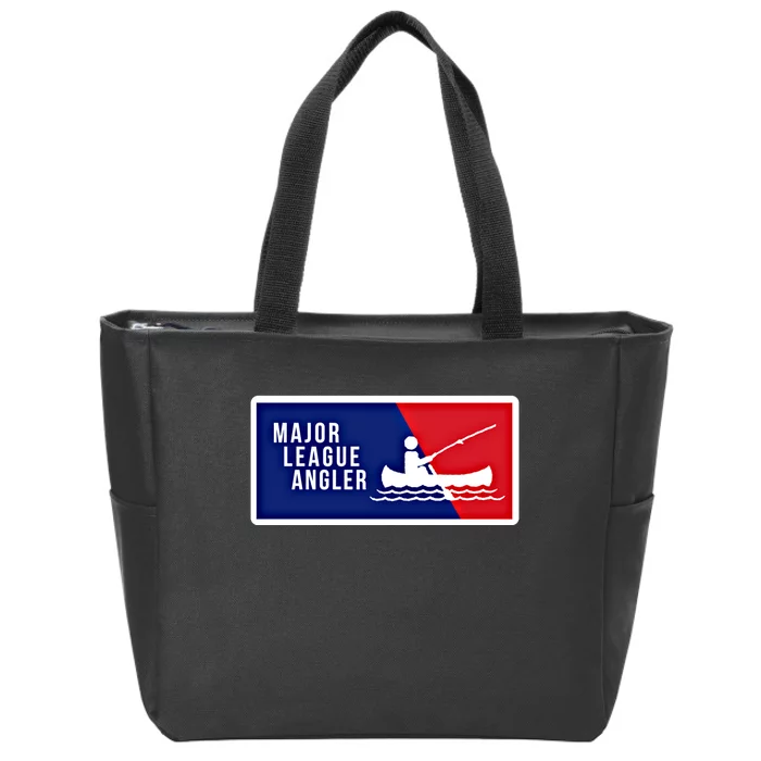 Kayak Fishing Angler Love To Fish Major League Gift For Dad Gift Zip Tote Bag